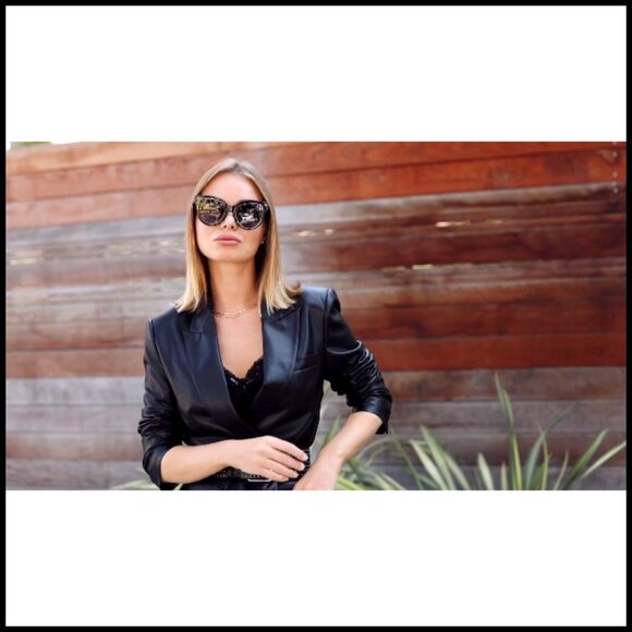 Oversized Cat Eye Sunglasses UV400 Protection Retro Vintage Women\'s Shades main image 7
